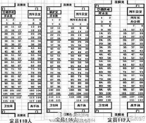 K7034次列车14车厢座位图全面解析