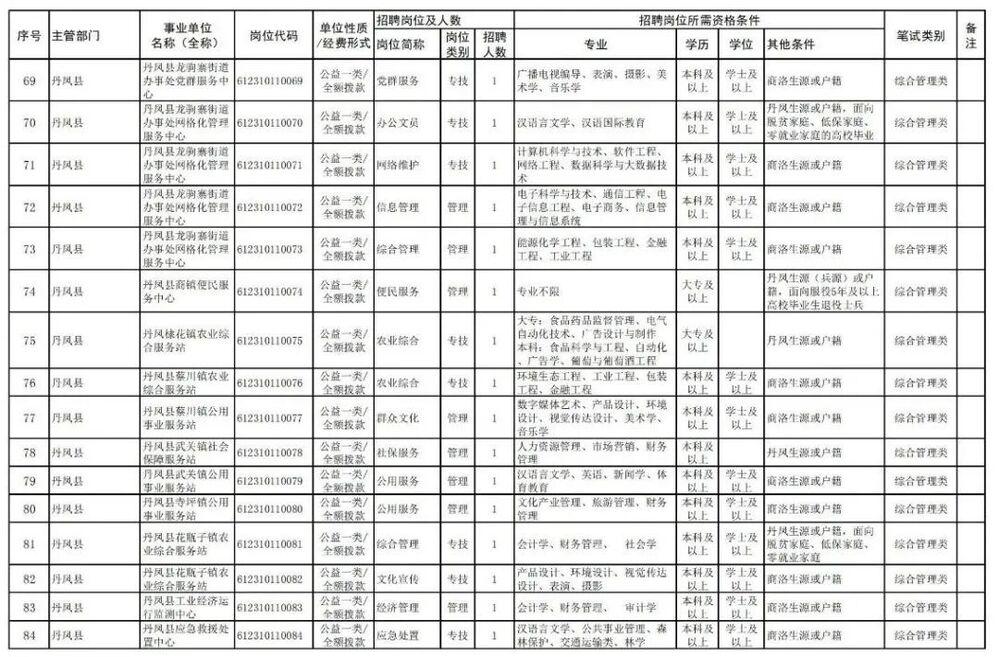 事业单位招聘岗位表深度解析与探索