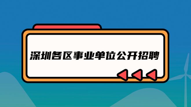 深圳宝安区事业单位招聘，人才汇聚的机遇与挑战时代来临