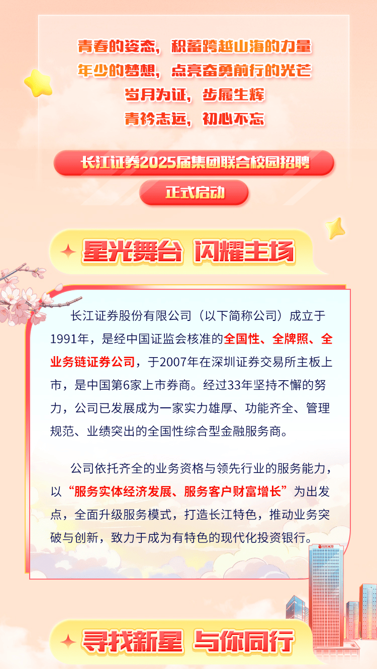 银河证券2025校招启航，未来之星，新征程等你来挑战！