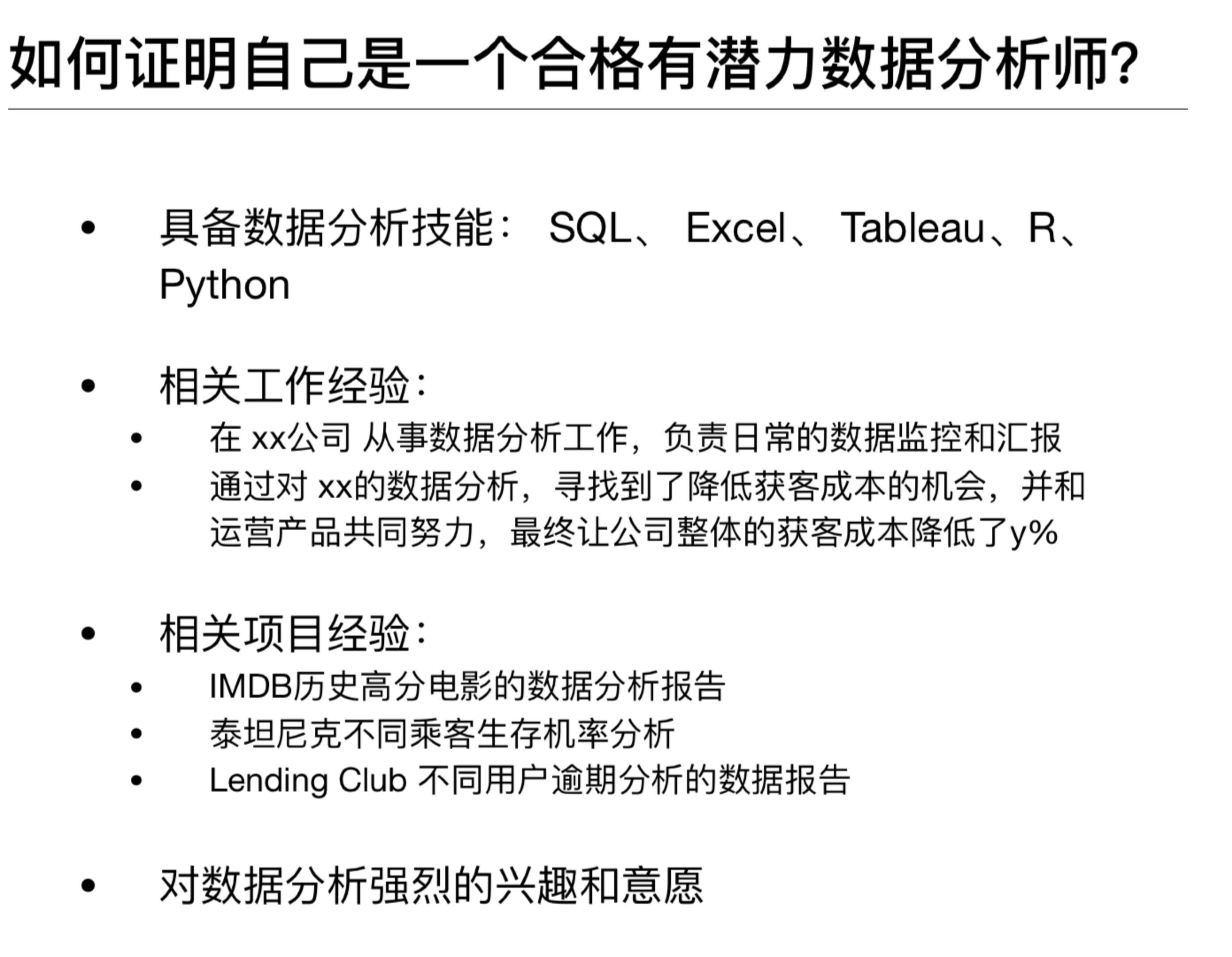 数据分析师公司招聘启事全景